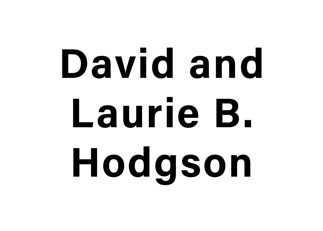 David and Laurie B. Hodgson logo